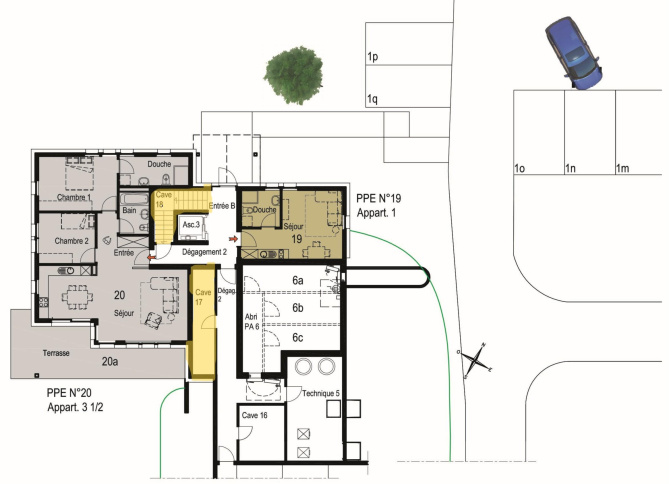 Appartement, 3.5 pièces, 104.35 m2